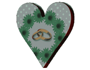 Gif animé coeur mariage